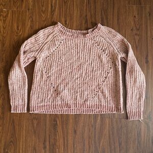 Pink sweater